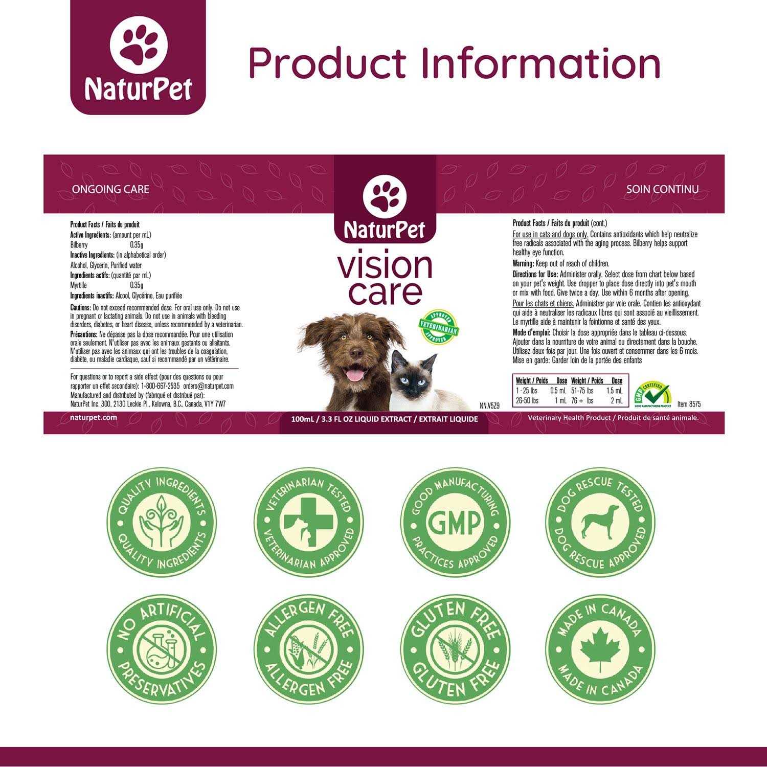 NaturPet Vision Care