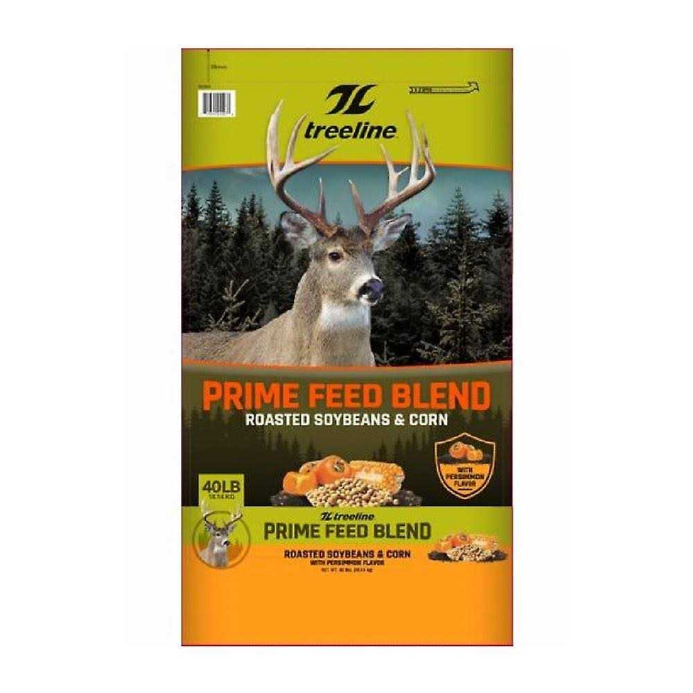 treeline Prime Deer Feed Blend with Roasted Soybeans and Corn