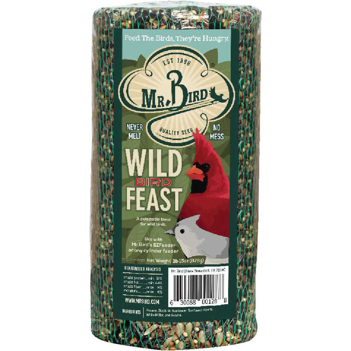 Mr. Bird Wild Bird Feast Small Cylinder