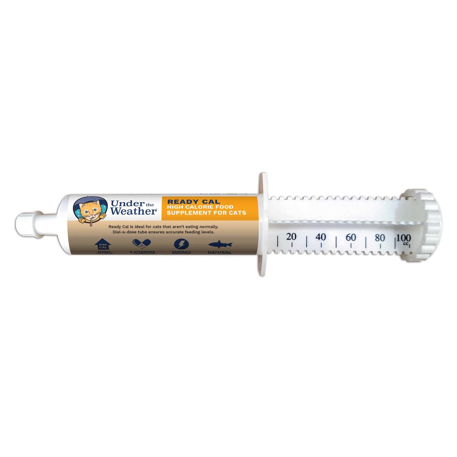 Under the Weather Pet Ready Cal for Cats 100cc High Calorie Supplement