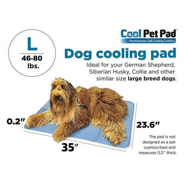 Cool Pet Pad The Green Pet Shop Sage Gray Self Cooling Pet Pad