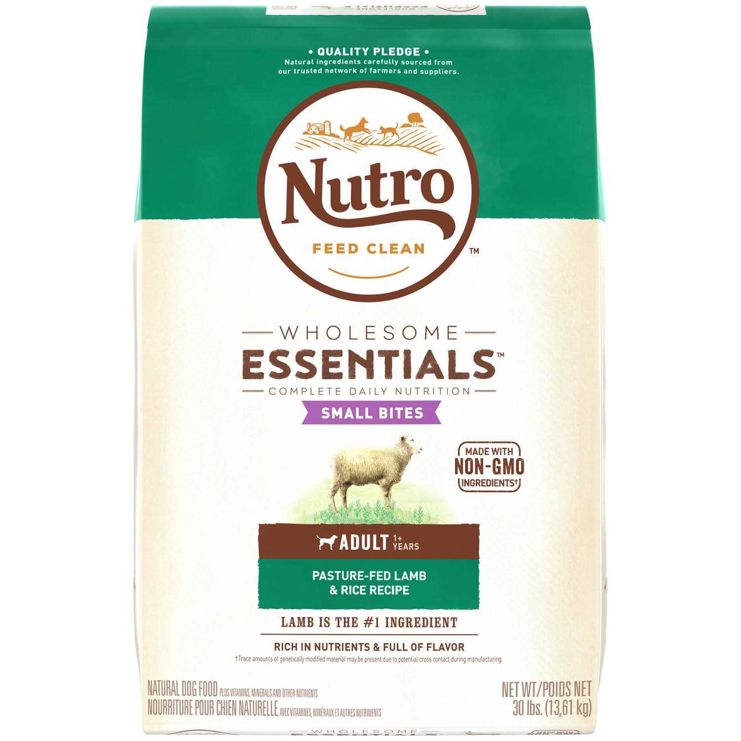 NUTRO Adult Dog Food Lamb & Rice