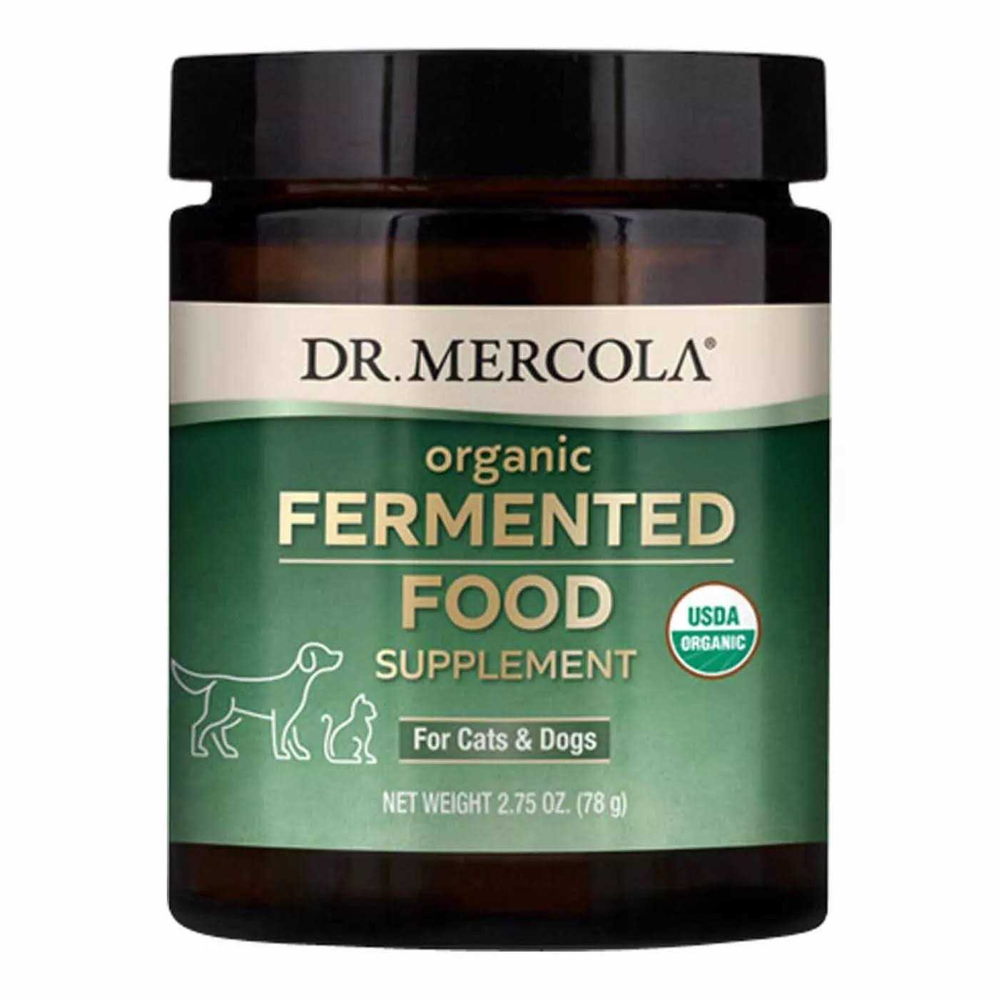 Dr. Mercola Organic Fermented Food Supplement for Cats & Dogs