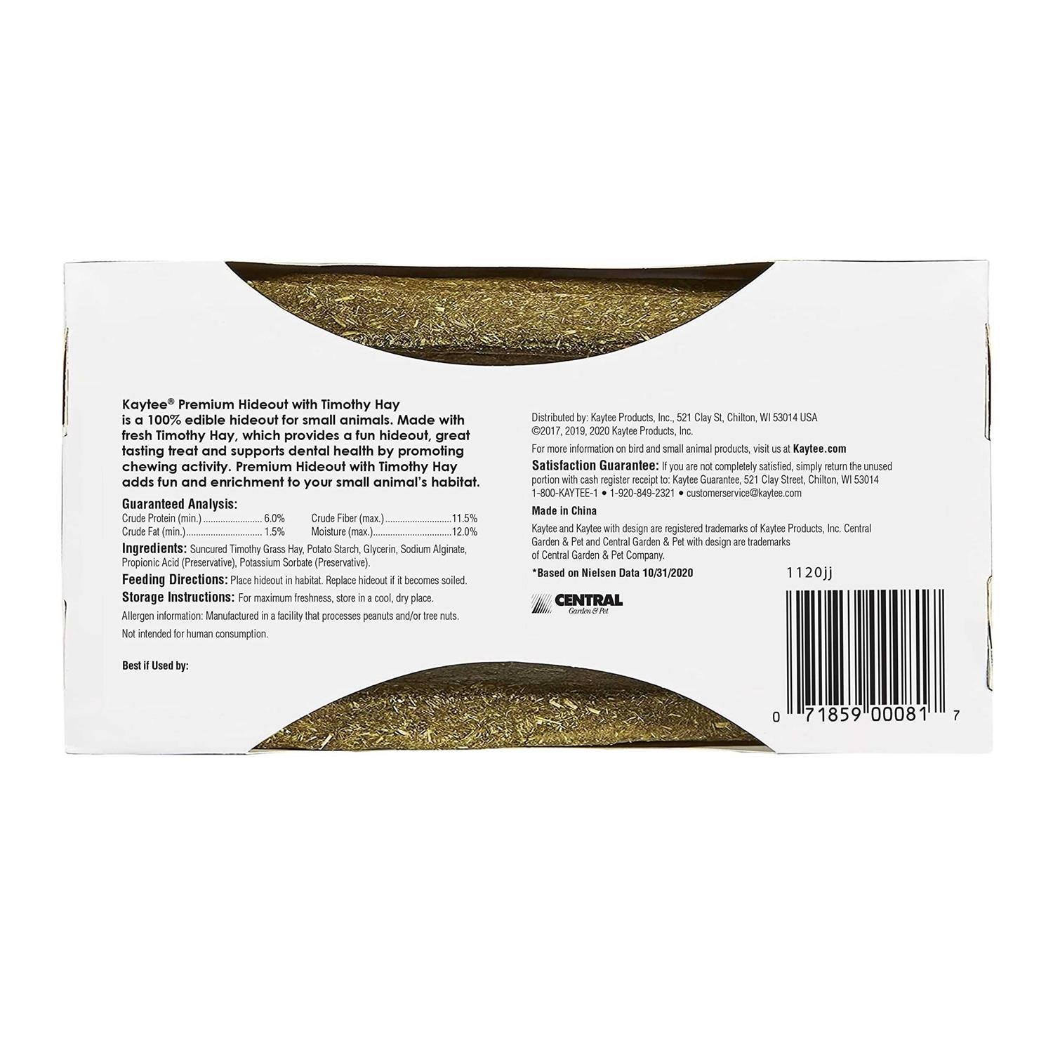 Kaytee Premium Timothy Hideout