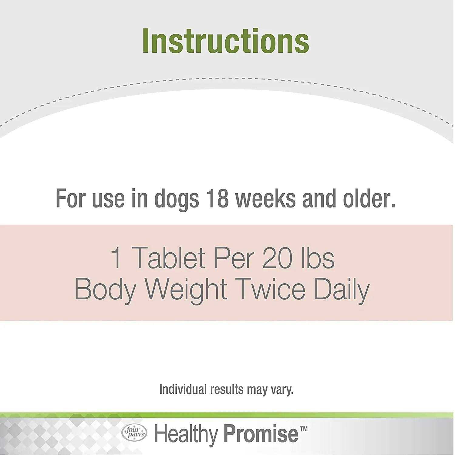 Four Paws Healthy Promise Potty Mouth Supplement for Dogs