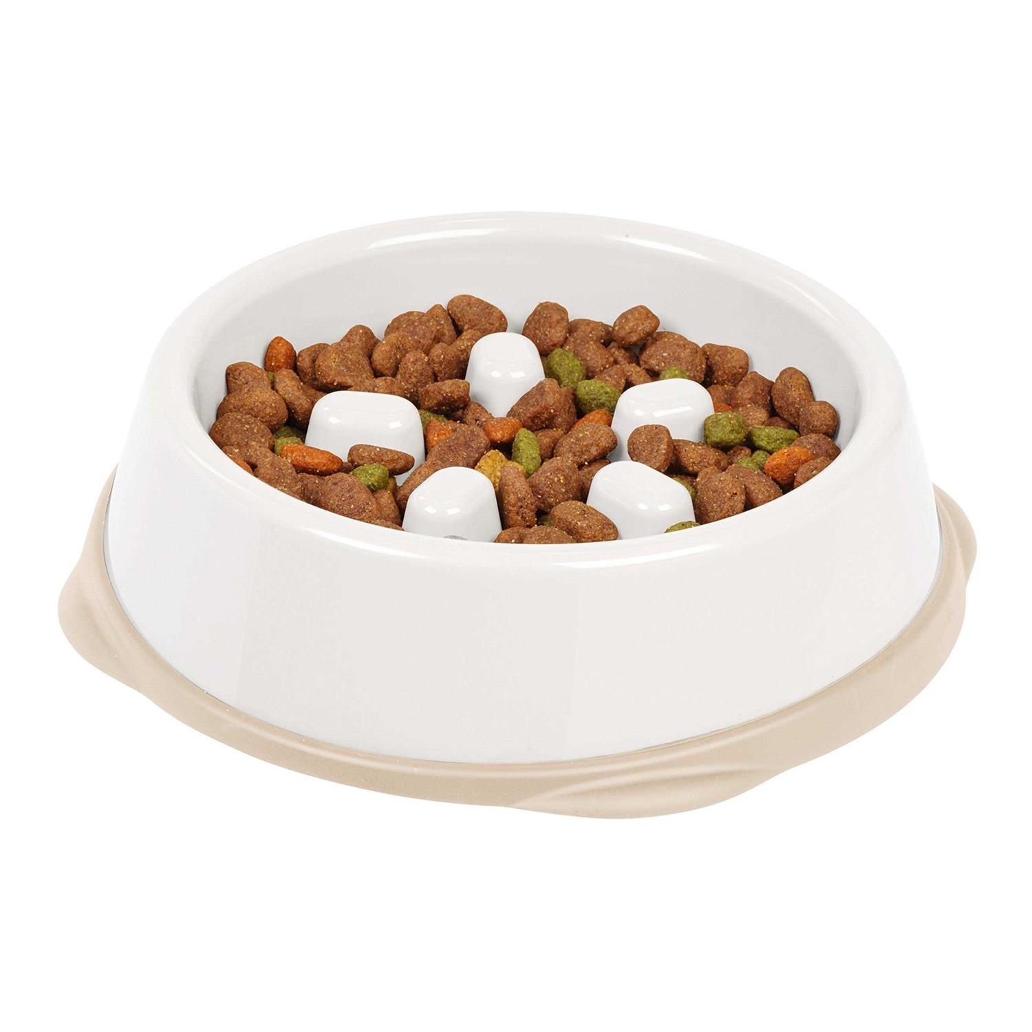 IRIS USA Slow Feeding Bowl for Short Snouted Pets