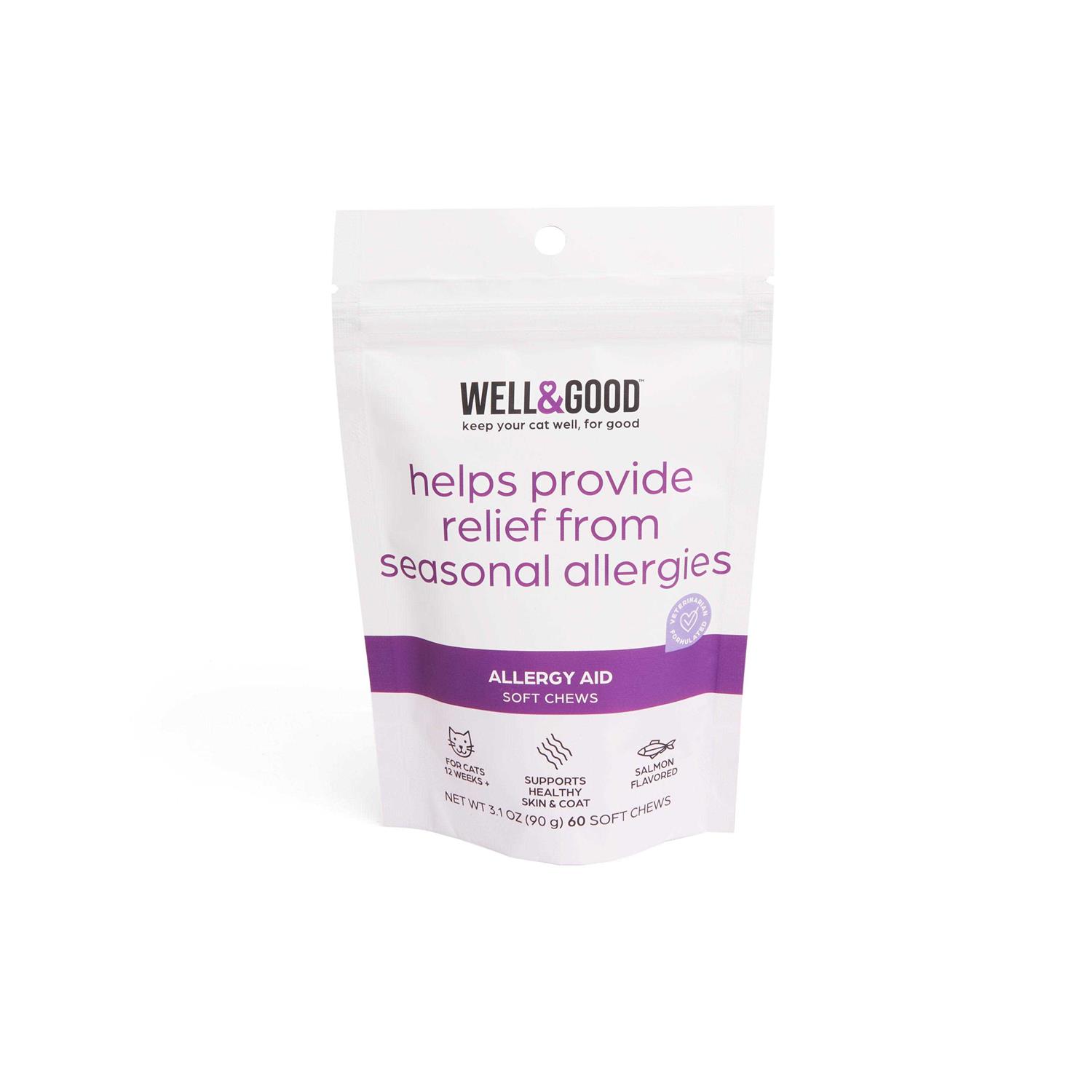 Well & Good Cat Allergy Soft Chews
