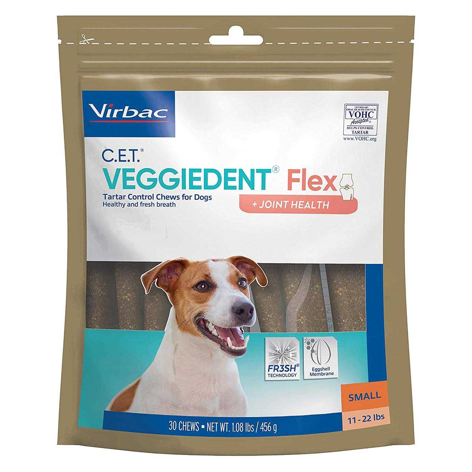 Virbac C.E.T. VeggieDent Flex Tartar Control Chews Dogs