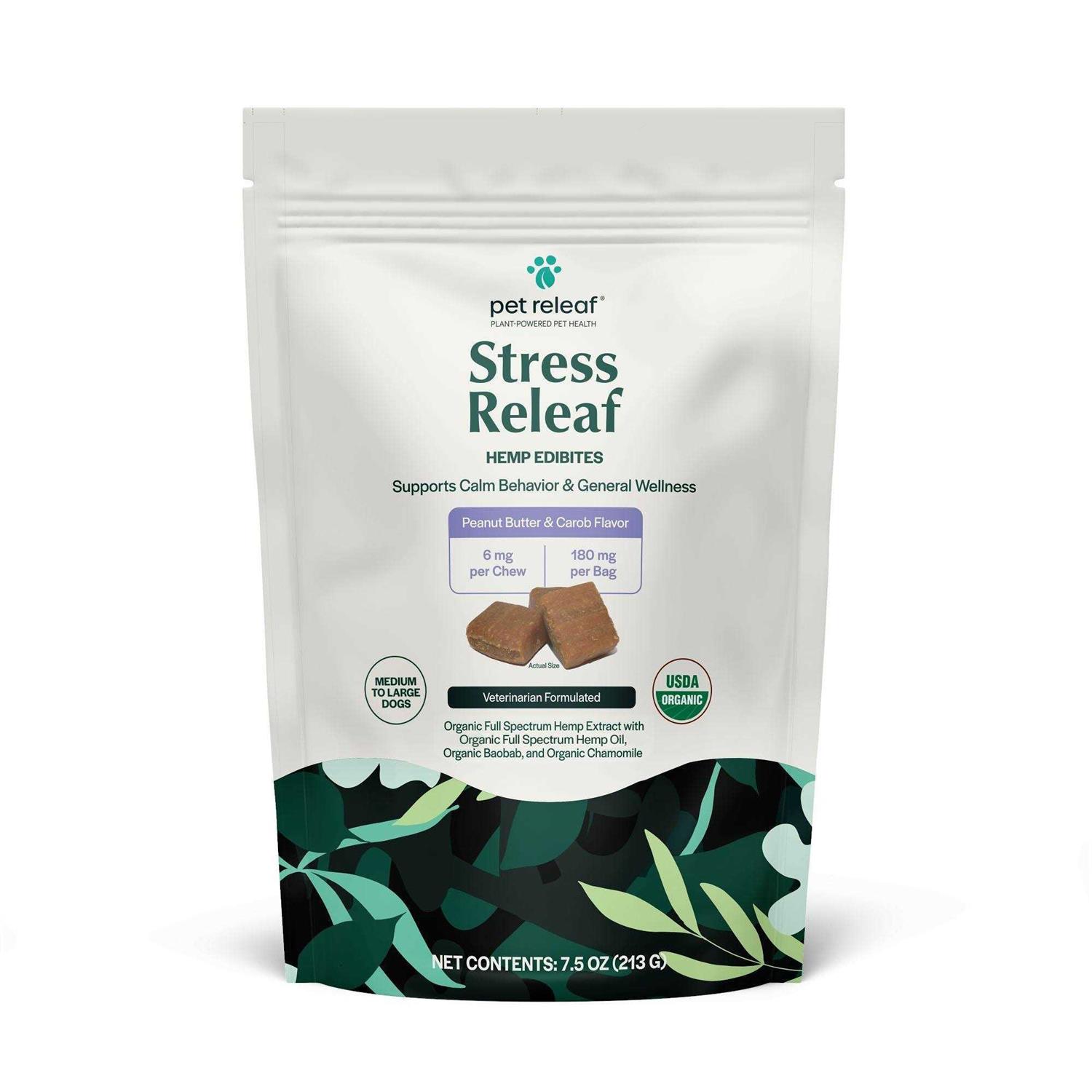 Pet Releaf Stress Releaf Peanut Butter Carob