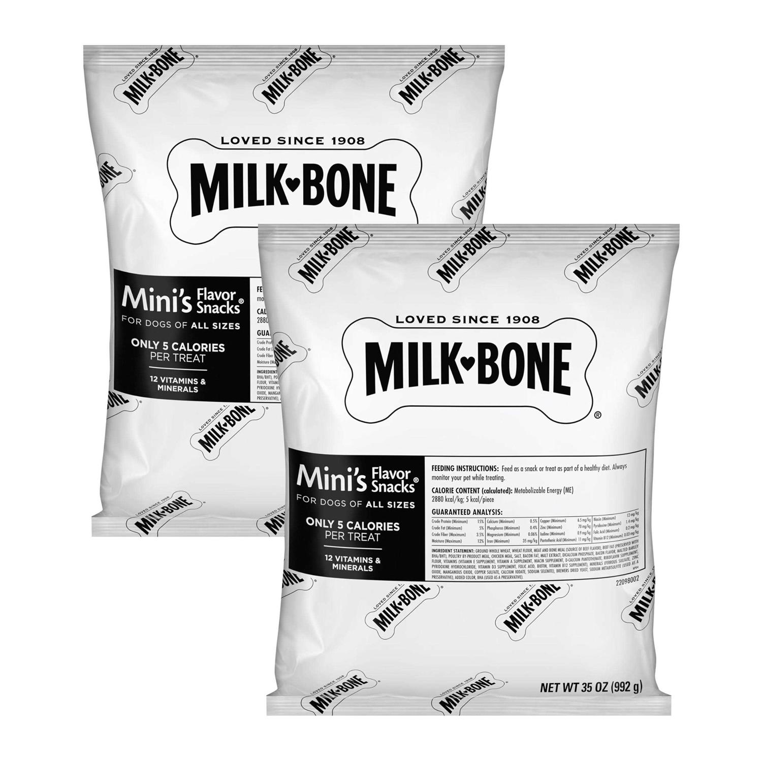 Milk-Bone Mini’s Flavor Snacks Dog Treats