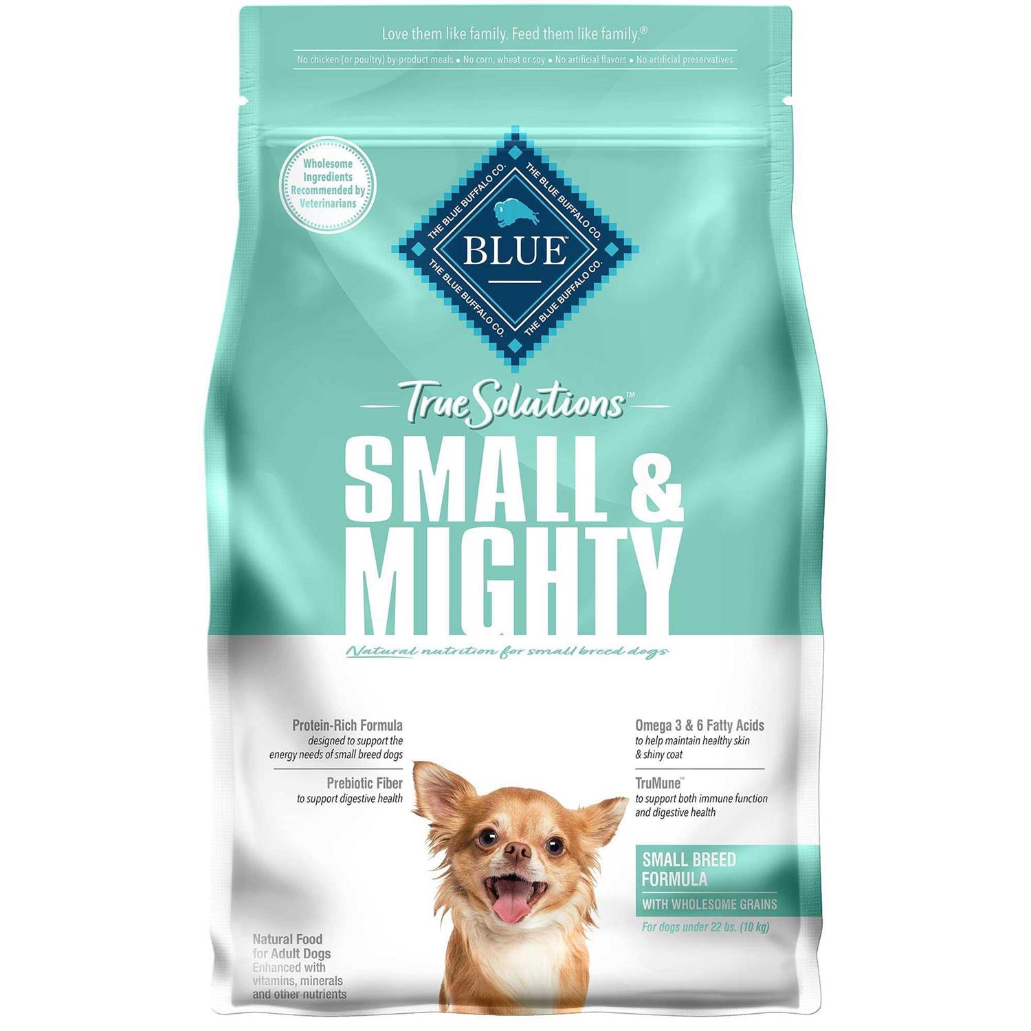 Blue Buffalo True Solutions Small & Mighty Natural Small Breed Adult Dry Dog Food