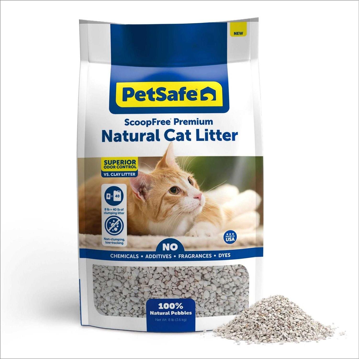 PetSafe ScoopFree Premium Natural Cat Litter 8 lb Bag