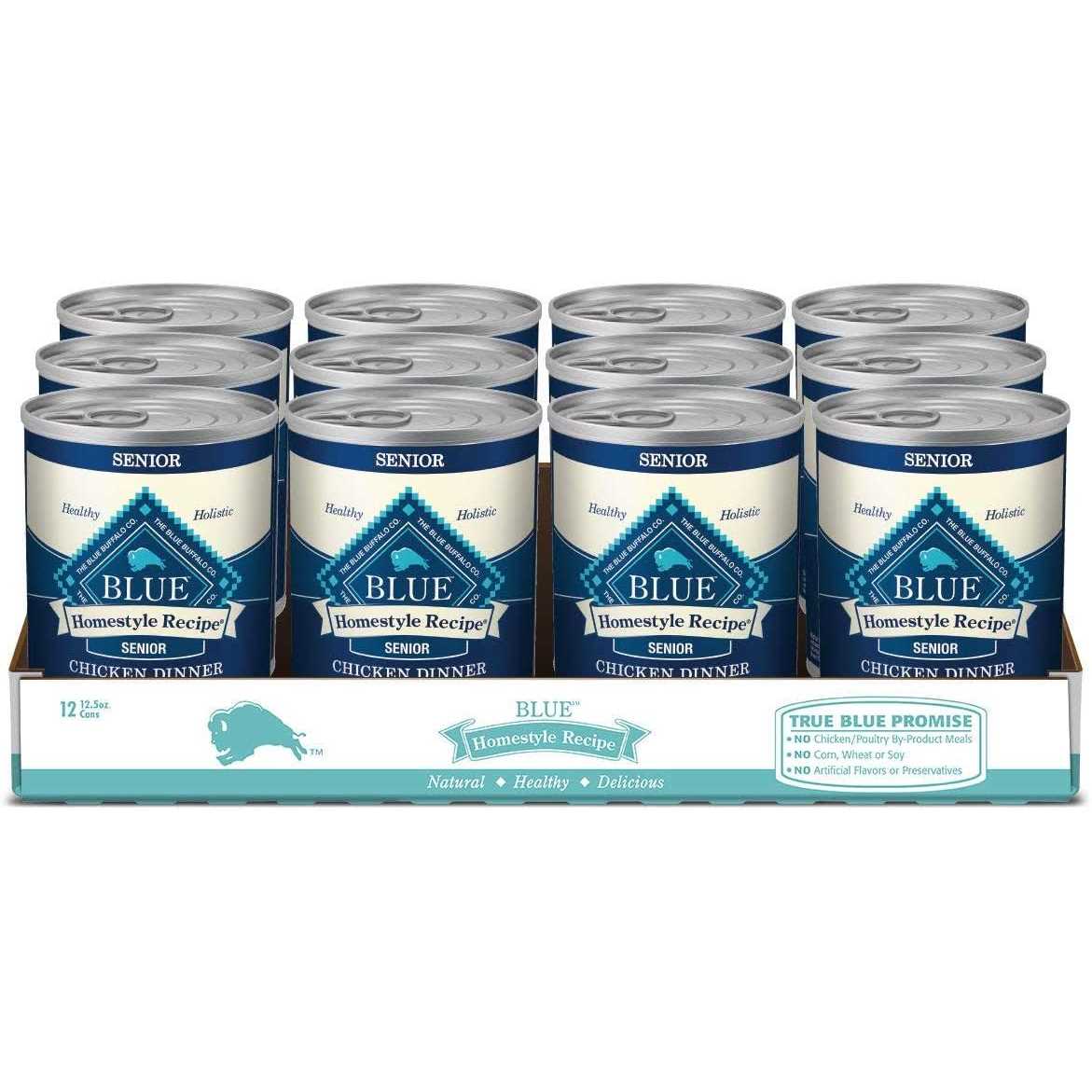 Blue Buffalo Homestyle Recipe Senior Dog Food Chicken Dinner