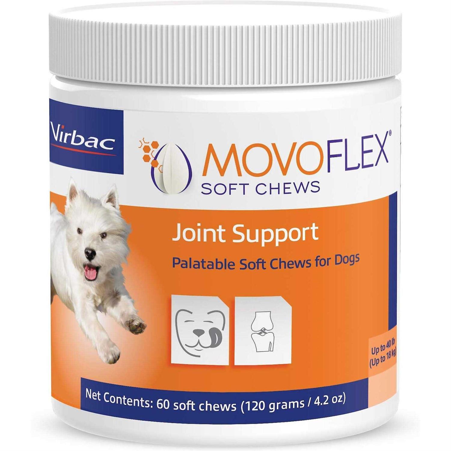 Movoflex Joint Support Soft Chews for Dogs