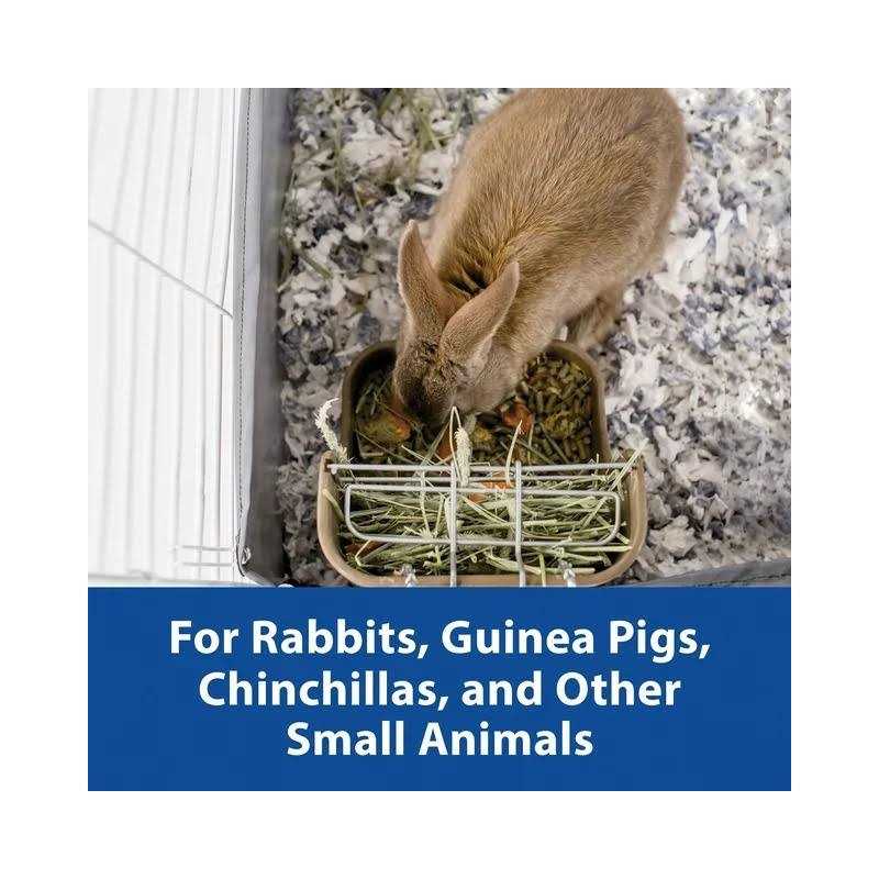 Kaytee Forti-Diet Hay & Food Feeder