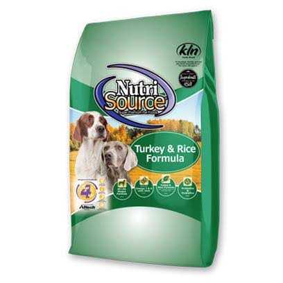 NutriSource Turkey & Rice Dry Dog Food