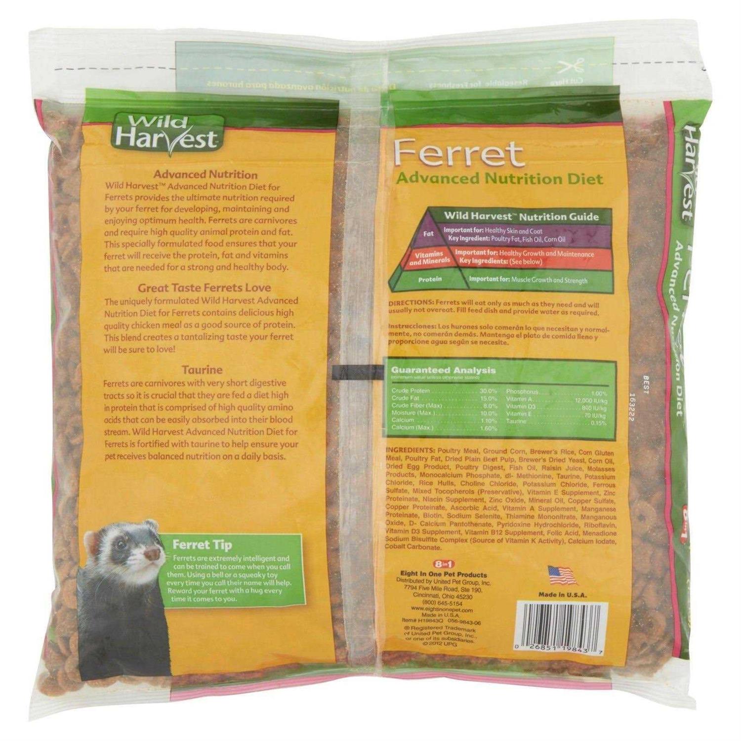 Wild Harvest Advanced Nutrition Ferret Food