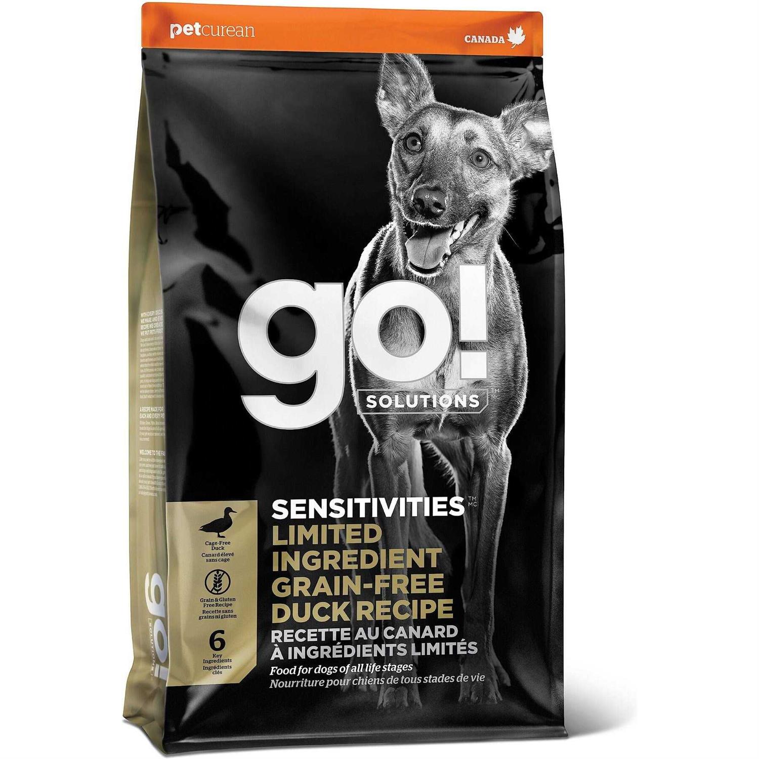 Go! Solutions Sensitivities Limited Ingredient Duck Grain-Free Dry Dog Food