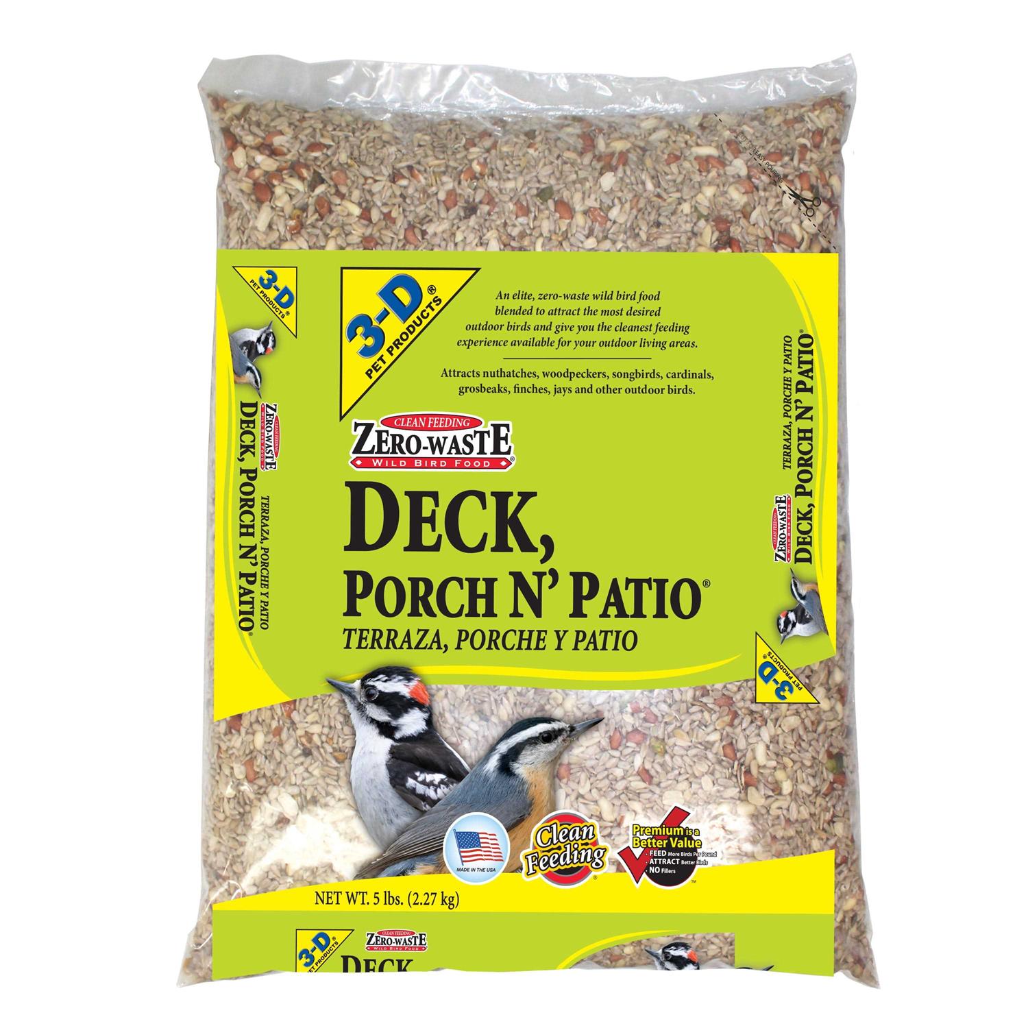 3-d Pet Products Deck Porch Patio Blend Wild Bird Food