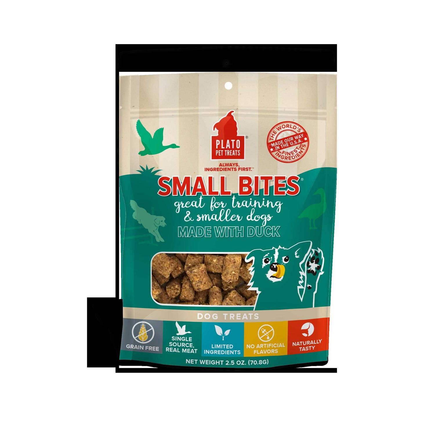 Plato Small Bites Dog Treats
