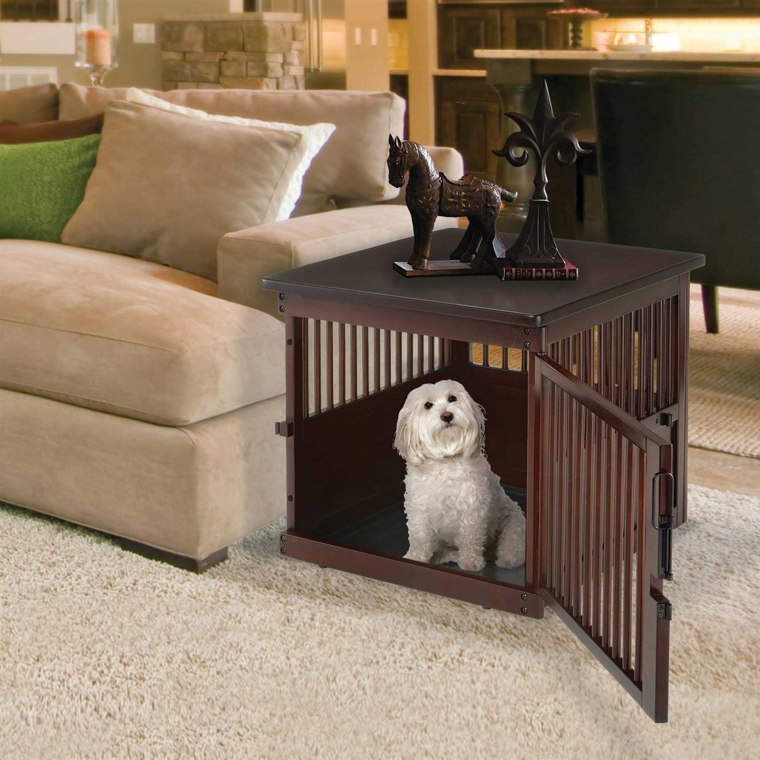 Richell Wooden End Table Crate