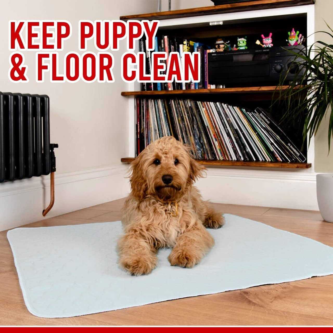 Wave Washable Underpads Pack of 4 Large Bed Pads 34 x