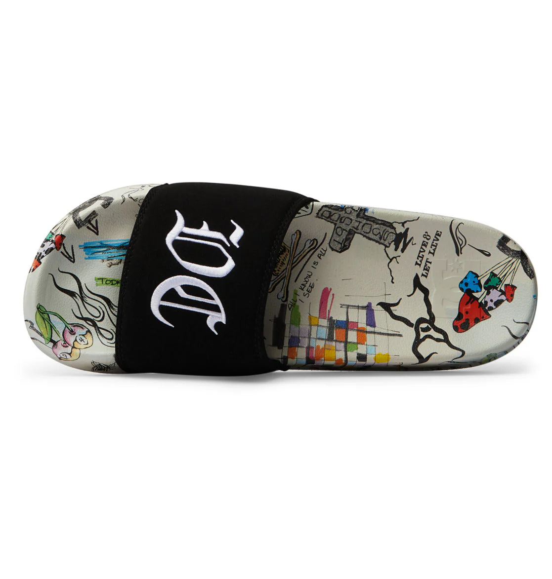 DC Shoes Men's DC Slides