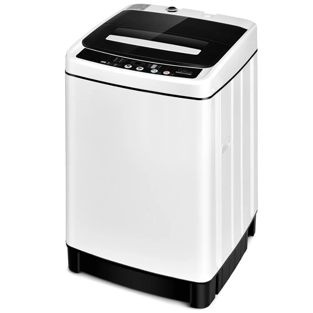 Topcobe Full-Automatic Washing Machine 1.5 Cubic Feet 11 LBS Washer and Dryer, Portable Washing Machine Spin Dryer for Dorms, Apartments, RVs, White