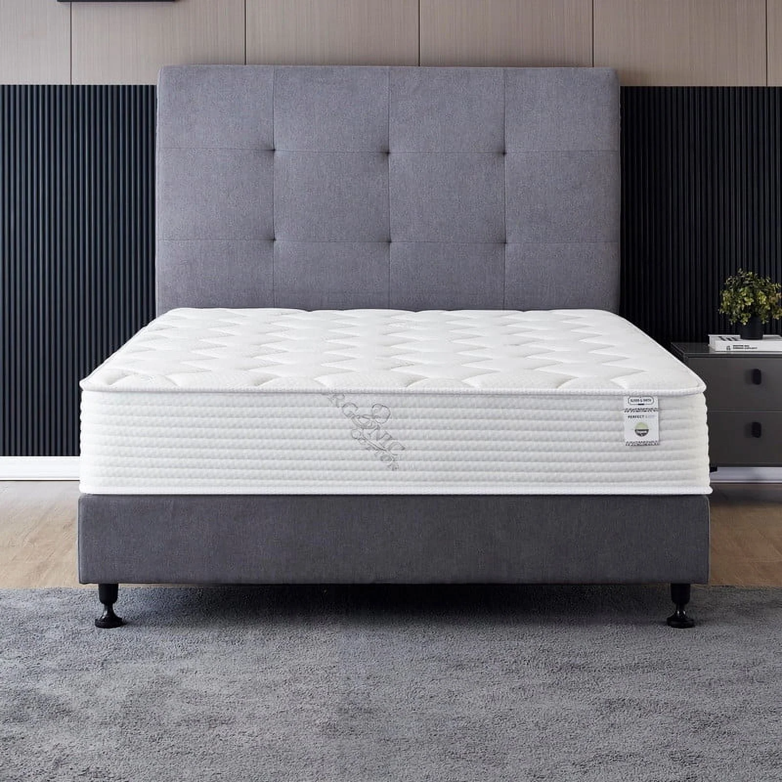Oliver and Smith-Full Size 10-Inch Memory Foam & Spring Hybrid Mattress - Comfort & Support for a Restful Sleep