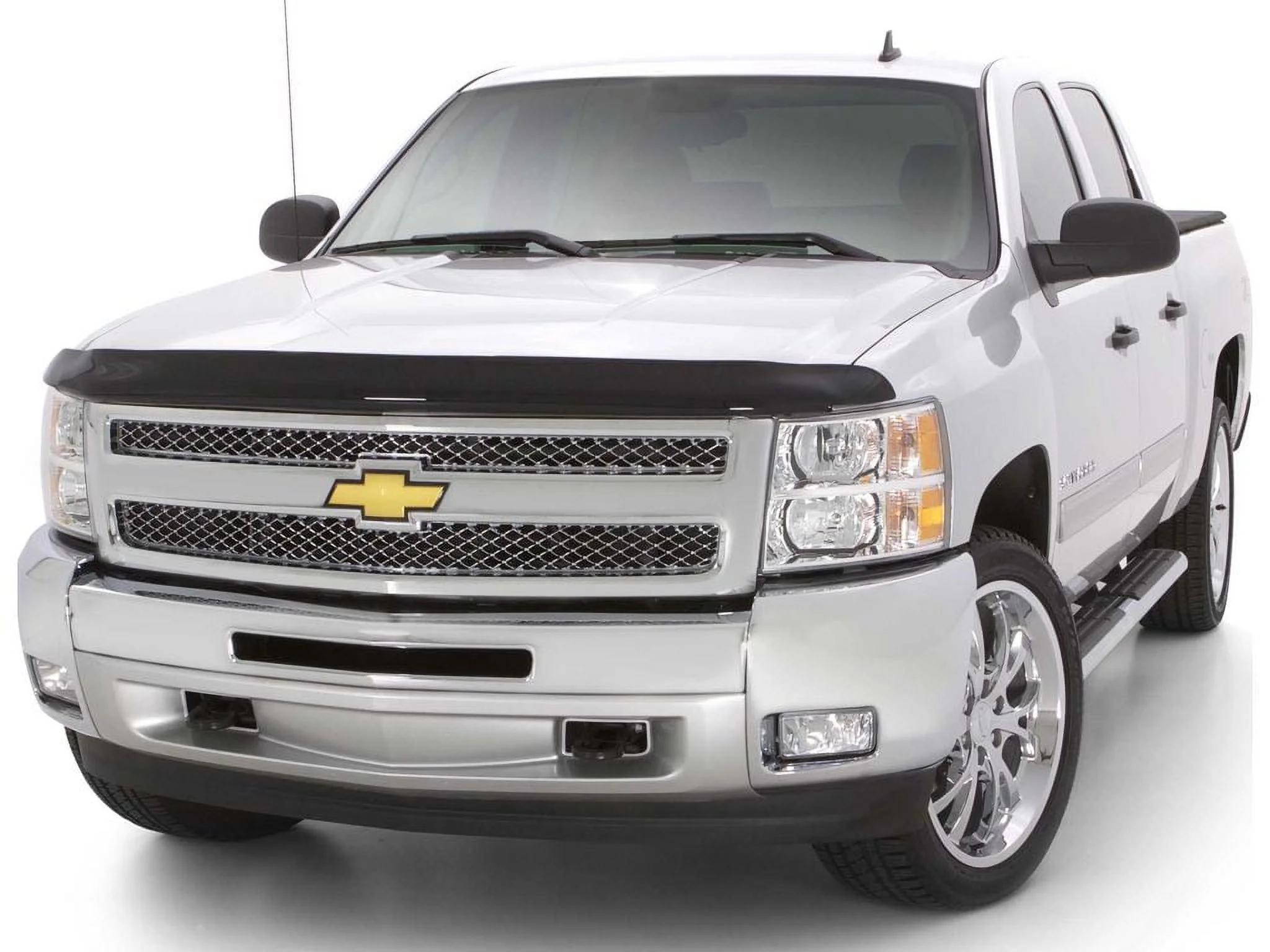 Auto VentShade (AVS) by RealTruck Bugflector II Bug Shield 1 Pc Smoke Compatible with 2008-2013 Chevy Silverado 1500, 2007 Chevy Silverado 1500 New Body