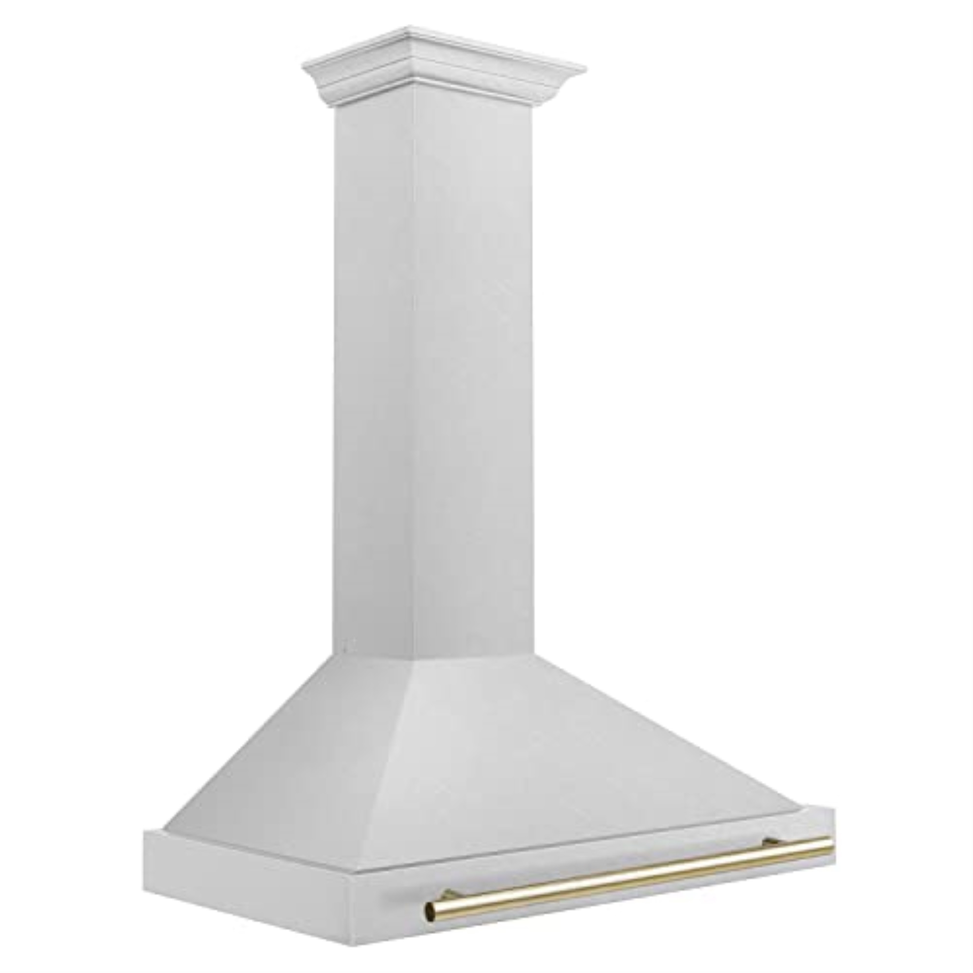 ZLINE 36 in. Autograph Edition DuraSnow Stainless Steel Range Hood with DuraSnow Stainless Steel Shell and Accents (KB4SNZ-36)