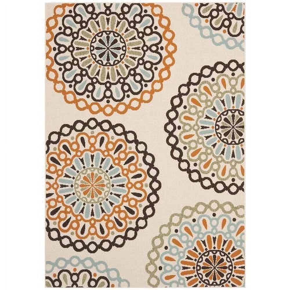 SAFAVIEH Veranda Axum Geometric Indoor/Outdoor Area Rug, 8' x 11'2