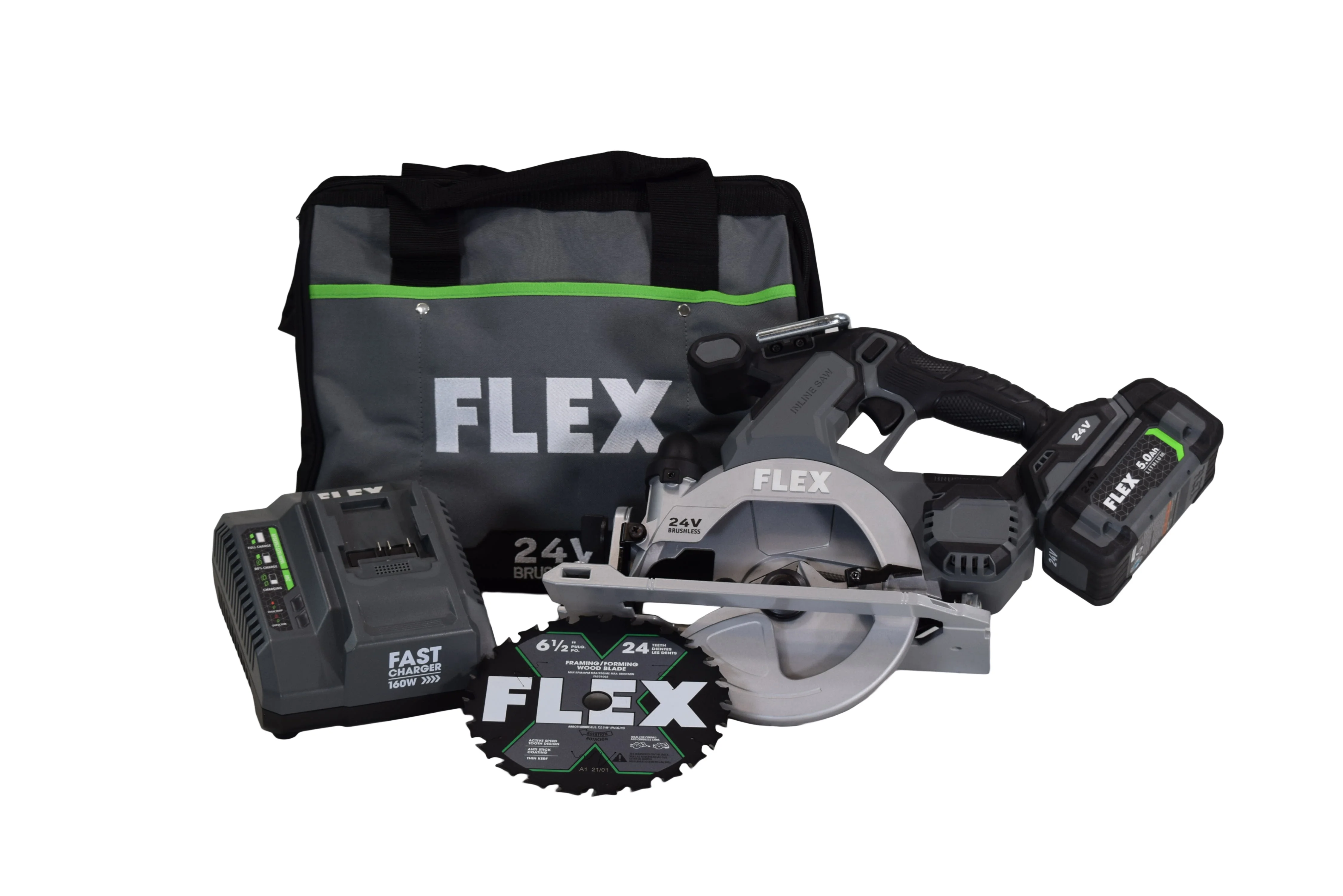 FLEX FX2131A-1C 24V Cordless Brushless 6-1/2