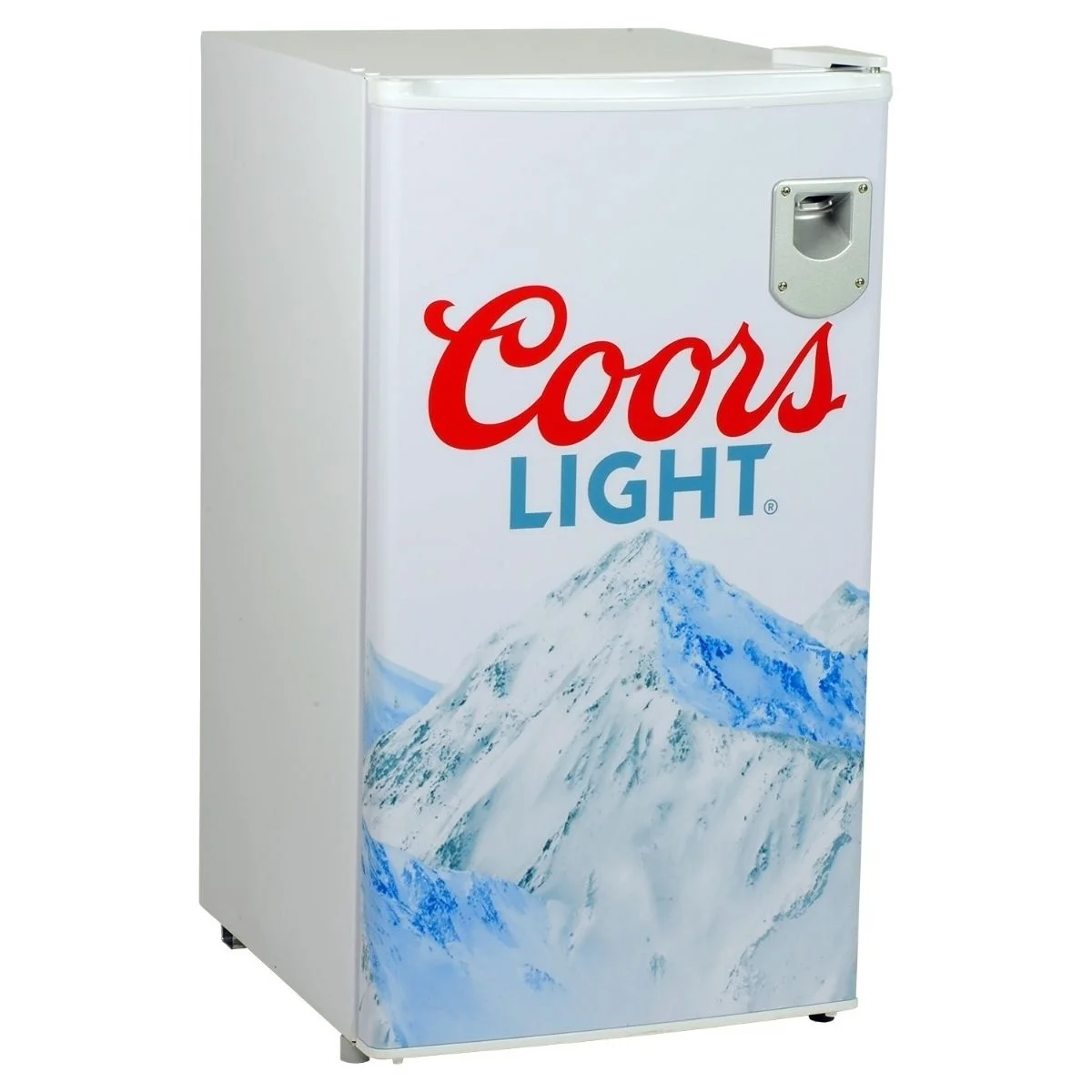 Coors Light Compact 90 L Fridge, 7 temperature Controller with Bottle Opener Refrigerator