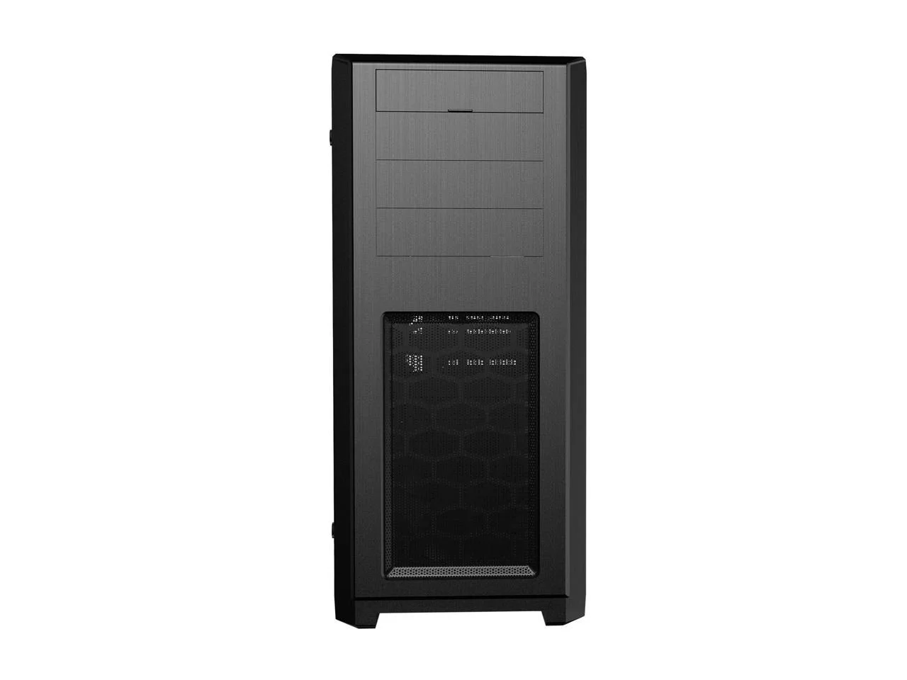 Phanteks Enthoo Pro TG PH-ES614PTG_BK Integrated RGB Lighting Control Tempered Glass Side Panel ATX Full Tower Computer Case - Black