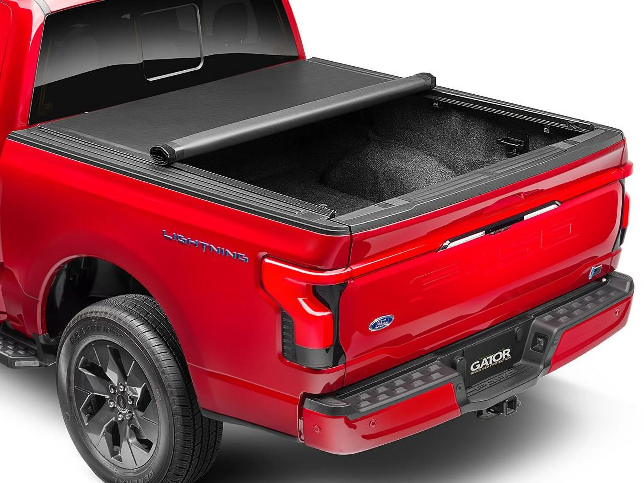 Gator SRX Soft Roll-Up Tonneau Cover Compatible with 2014-2018 & 2019 Legacy Body Style GMC Sierra & Chevrolet Silverado 1500 6'6