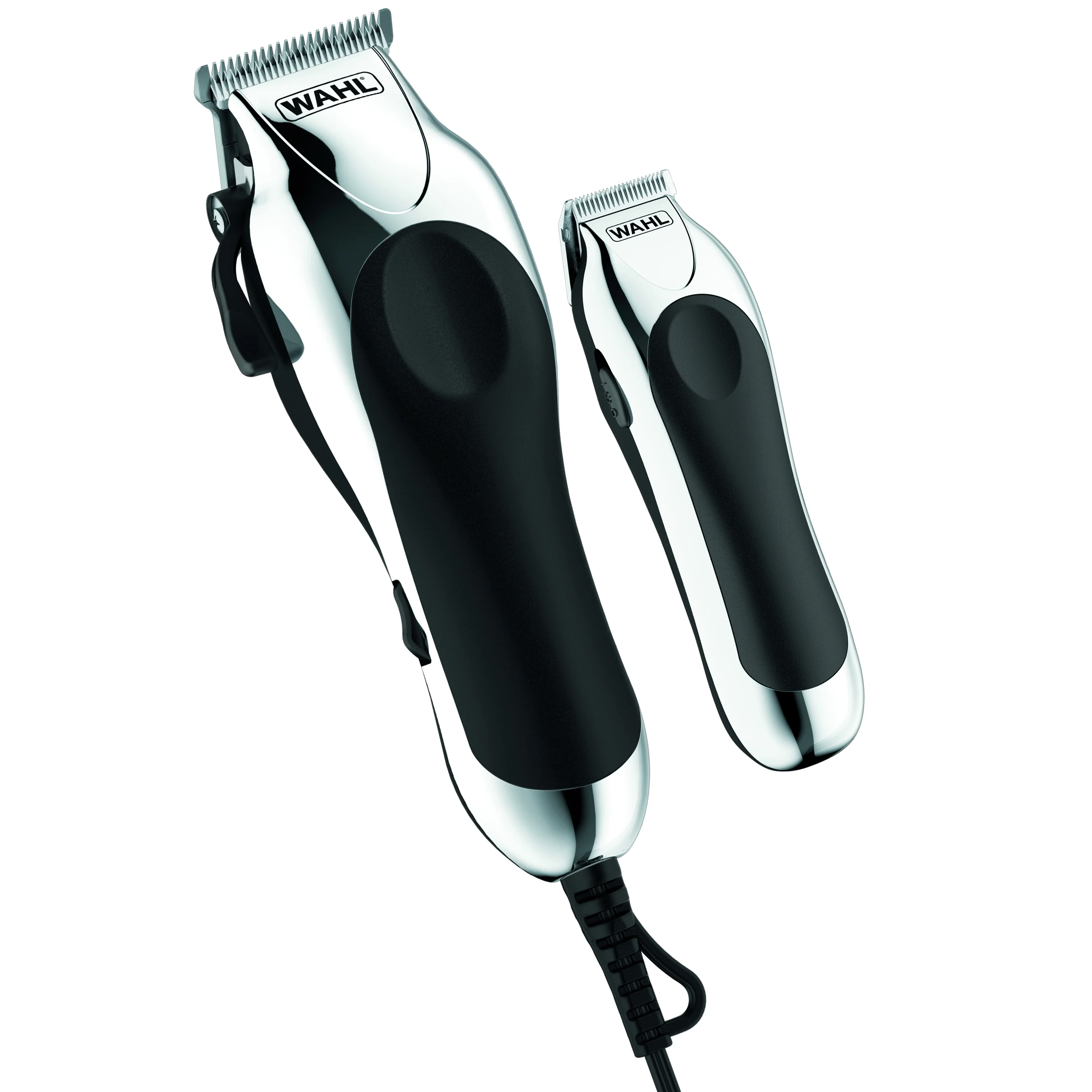 Wahl Deluxe Chrome Pro Home Hair Cutting Kit, 25 Piece Set with Clipper and Trimmer, 79524-5201