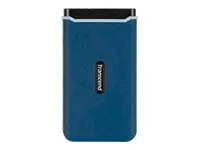 Transcend ESD370C - SSD - 1 TB - external (portable) - USB 3.2 Gen 2 (USB-C connector) - navy blue