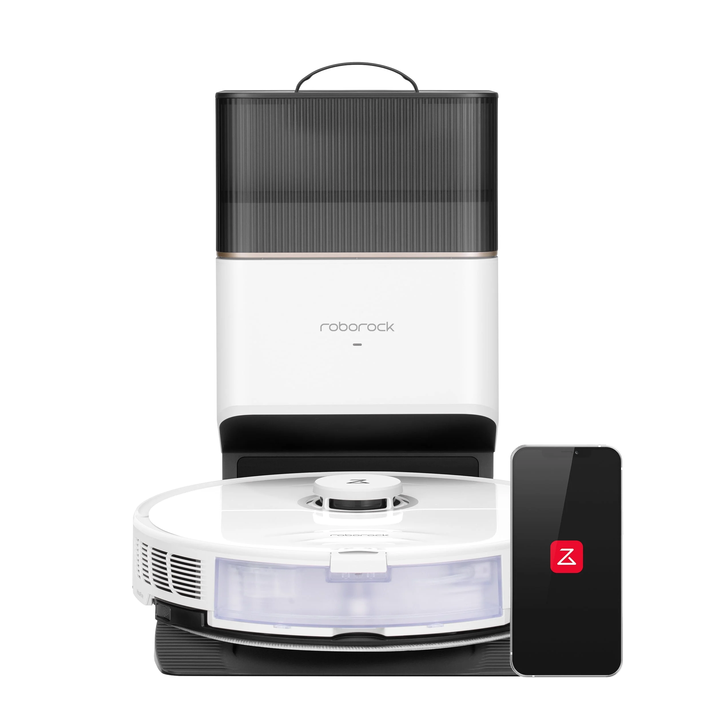 Roborock® S8+ Robot Vacuum Cleaner and Sonic Mopping with Auto-Emptying, 6000 Pa, and Obstacle Avoidance