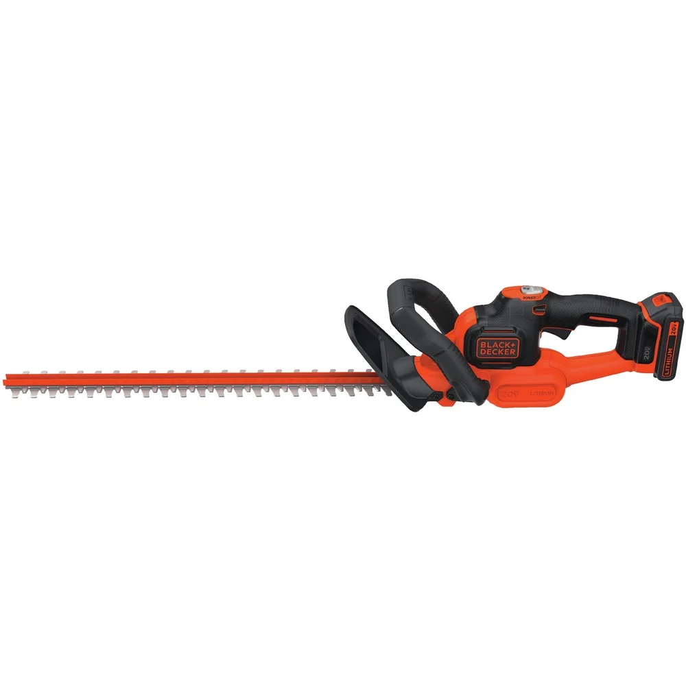 Black & Decker LHT321 20V MAX POWERCOMMAND Lithium-Ion 22 in. Cordless Hedge Trimmer Kit (1.5 Ah)