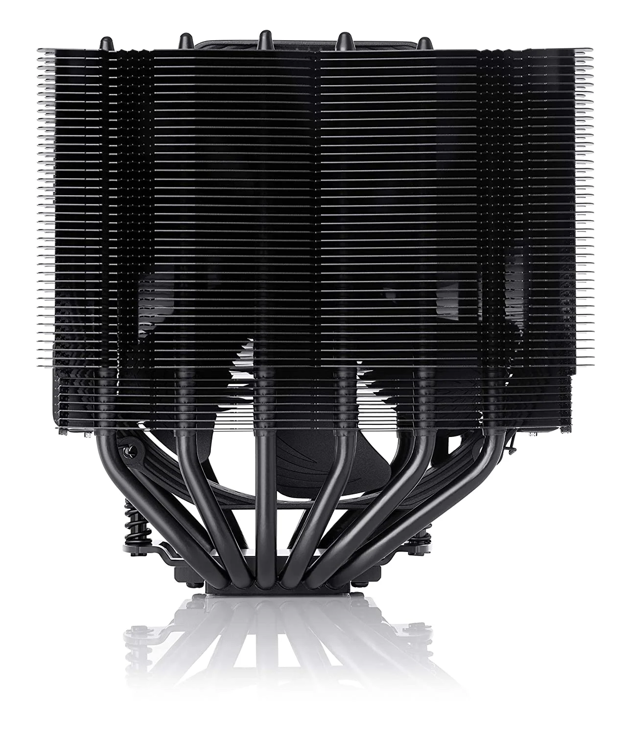 good deal wei NH-D15S chromax.Black, Premium Dual-Tower CPU Cooler with NF-A15 PWM 140mm Fan (Black)