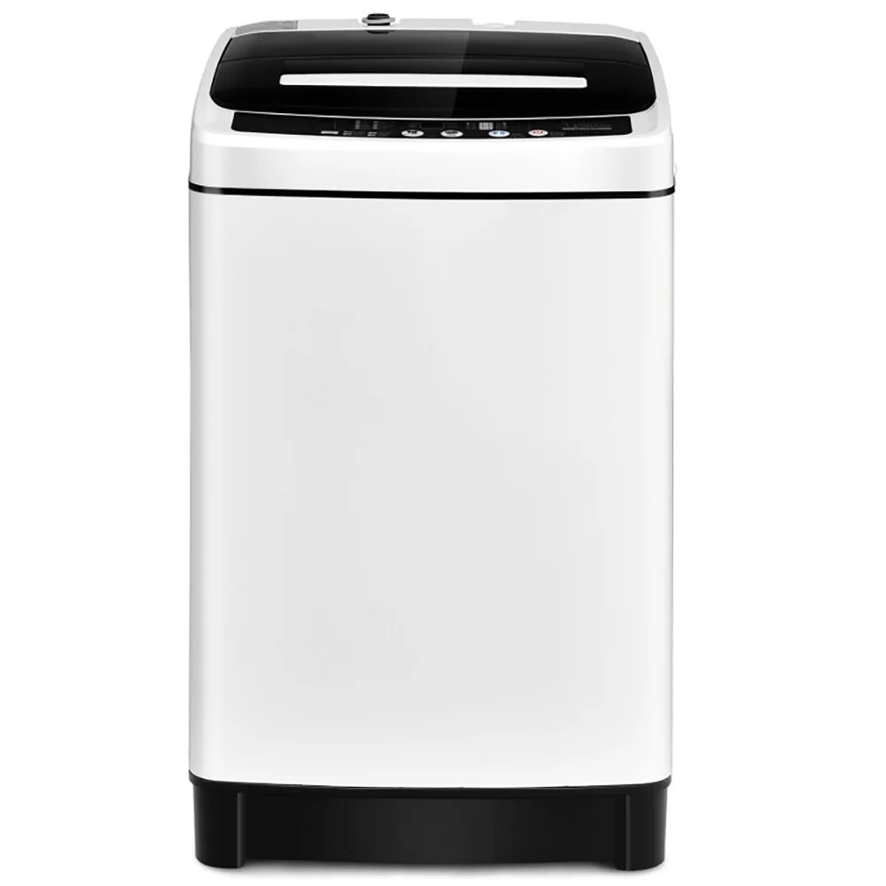Topcobe Full-Automatic Washing Machine 1.5 Cubic Feet 11 LBS Washer and Dryer, Portable Washing Machine Spin Dryer for Dorms, Apartments, RVs, White