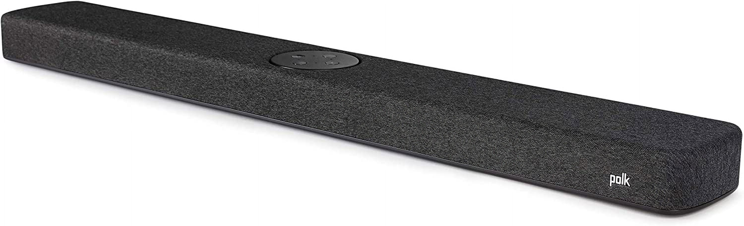 Polk REACT-SOUNDBAR REACT Home Theater Soundbar With Built-In Assistant with an Additional 2 Year Coverage by Epic Protect (2021)