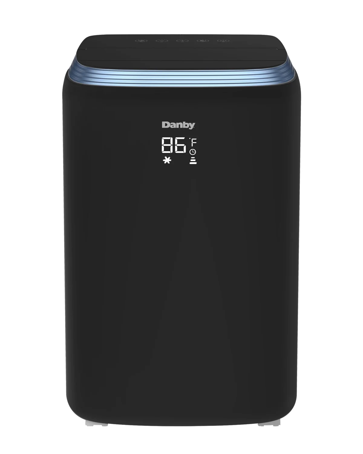 Danby 8,000 BTU (12,500 BTU ASHRAE) 3-in-1 Portable Air Conditioner in Black for Rooms up to 350 sq. ft.