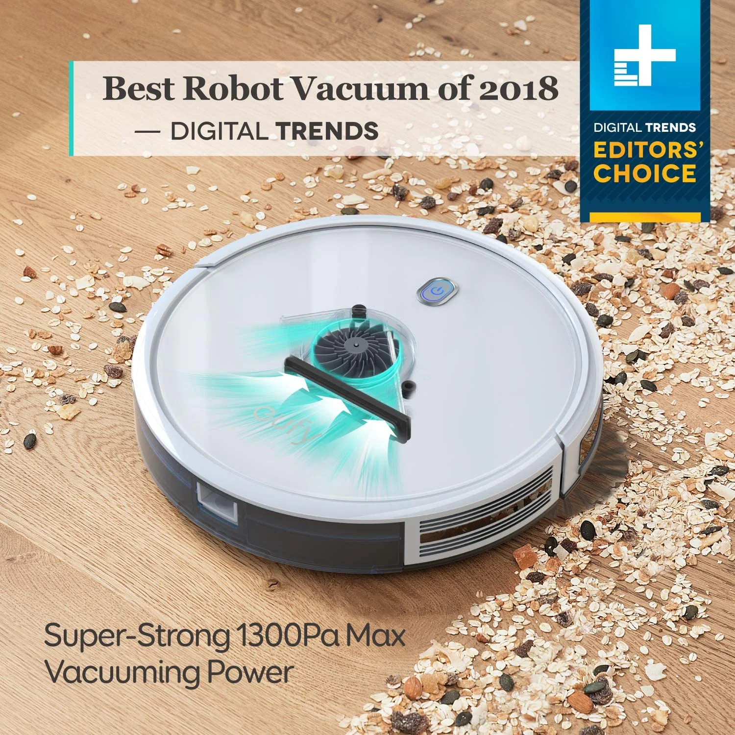 eufy BoostIQ RoboVac 11S Robot Vacuum Cleaner Self-Charging Slim Automatic Sweeper with Triple-Filter