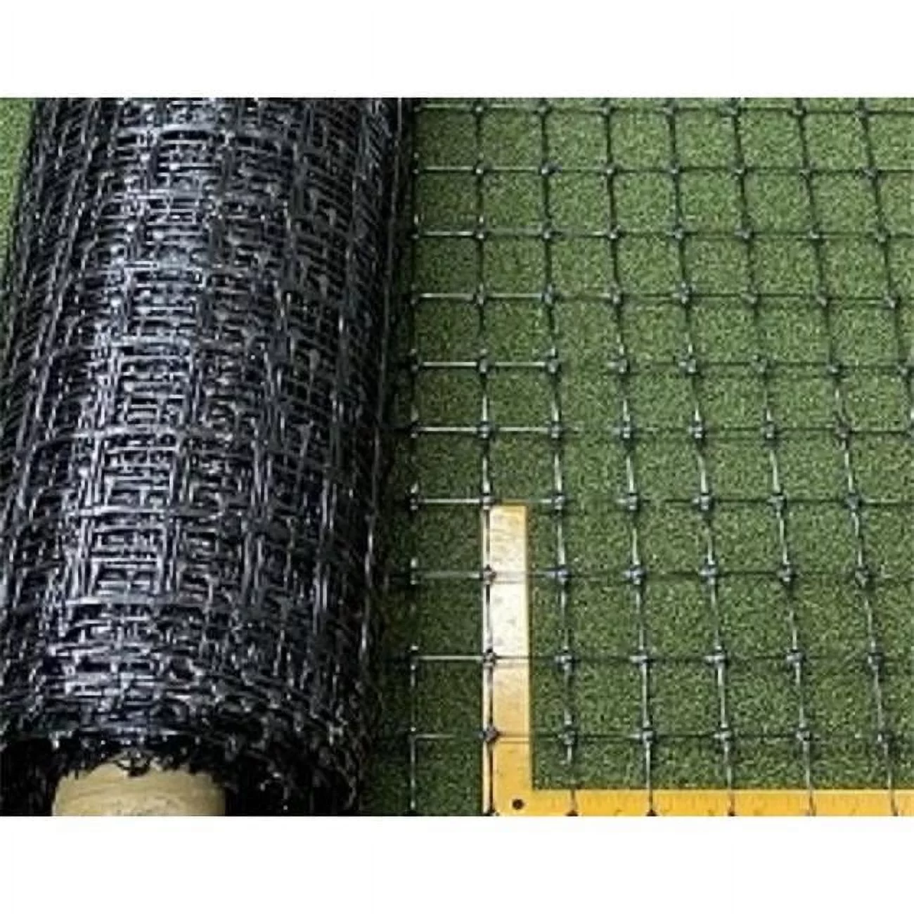 Critterfence 700 7.5x100 GRB 7.5 x 100 ft. Matte Black Graduated Reinforced Bottom Welded Wire Fence