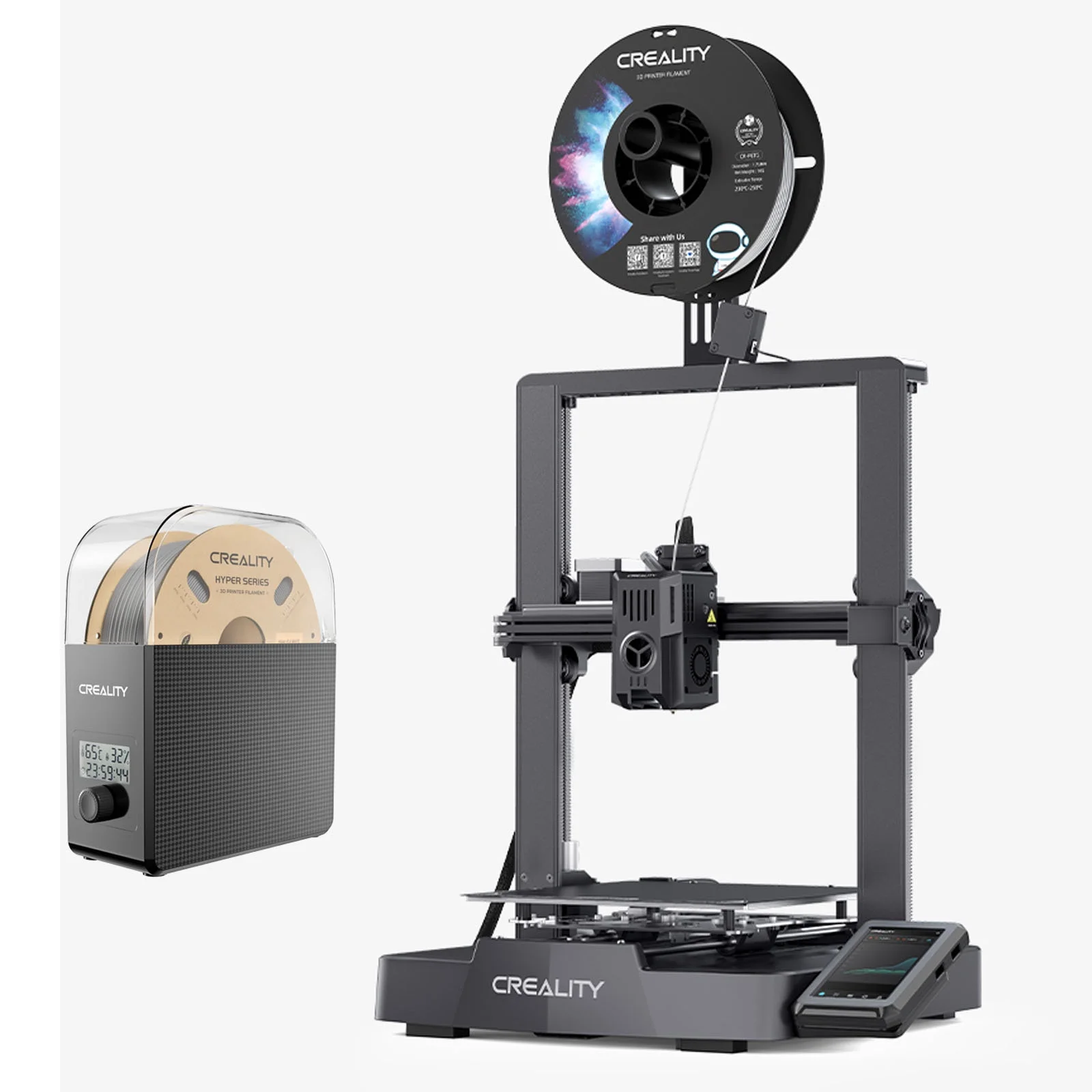 Official Creality Ender 3 V3 KE 3D Printer 500mm/s Fast Printing FDM 3D Printer with 1.75mm Filament Dryer Box Pro