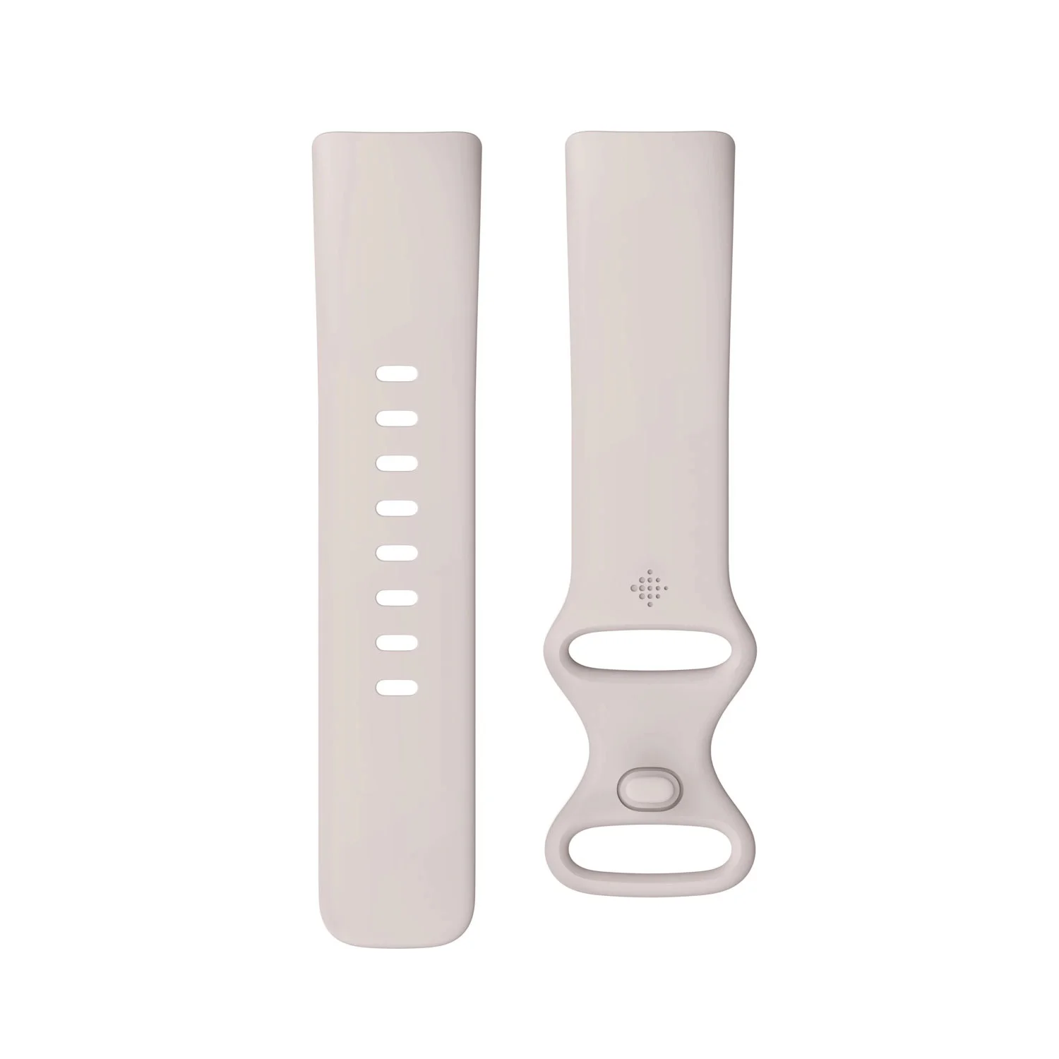 Fitbit FB421GLWTSBNDLS Charge 5 Advanced Fitness & Health Tracker W/Built-in GPS, Lunar White
