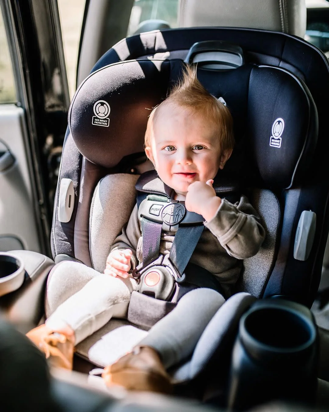 Safety 1st Grow and Go Sprint All-in-One Convertible Car Seat, Soapstone II, Toddler, Unisex