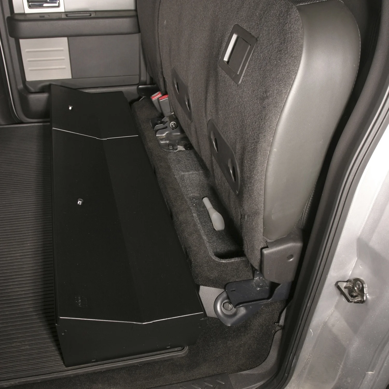 Tuffy Security Products 283-01 Under Seat Lockbox - Full Length; Black; 2009-2014 Ford F150 SuperCrew